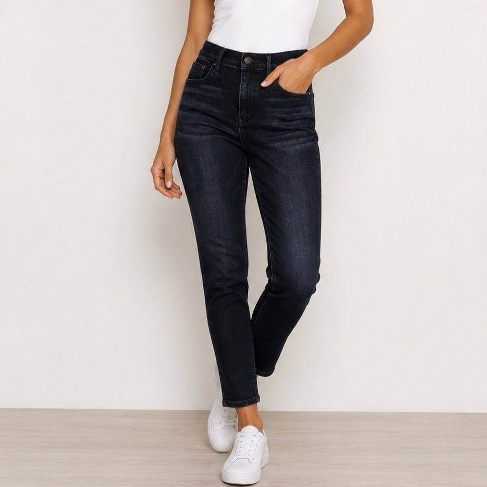 AYR Jac's Jean 30 Dark Blue High Rise Stretch Denim Skinny